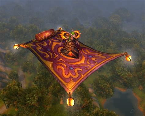 Meet the brave witch on a flying carpet